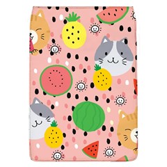 Cats And Fruits  Removable Flap Cover (l) by Sobalvarro