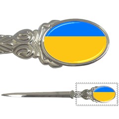 Bright Yellow With Blue Letter Opener by tmsartbazaar