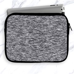 Black White Grey Texture Apple Ipad 2/3/4 Zipper Cases by SpinnyChairDesigns