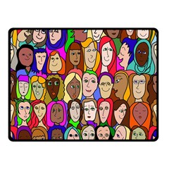 432sisters Double Sided Fleece Blanket (small)  by Kritter