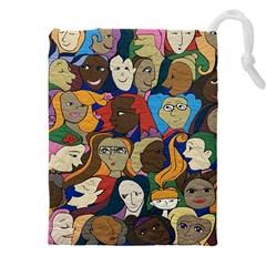 Sisters2020 Drawstring Pouch (4xl) by Kritter