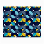 Geometric Hypnotic Shapes Small Glasses Cloth (2 Sides) Back