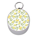 Lemons Mini Silver Compasses Front