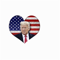 Trump President Sticker Design Large Garden Flag (two Sides) by dflcprintsclothing