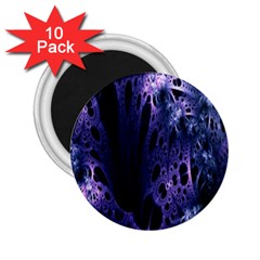 Fractal Web 2 25  Magnets (10 Pack)  by Sparkle