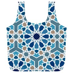 Arabic Geometric Design Pattern  Full Print Recycle Bag (xxl) by LoolyElzayat