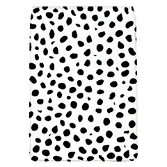 Black And White Seamless Cheetah Spots Removable Flap Cover (l) by LoolyElzayat