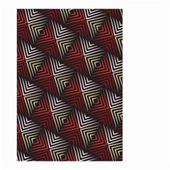 Abstract Zigzag Motif Small Garden Flag (two Sides) by tmsartbazaar