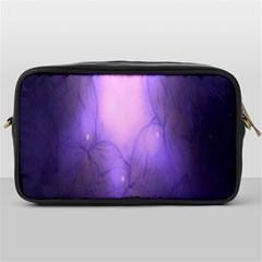 Violet Spark Toiletries Bag (one Side) by Sparkle