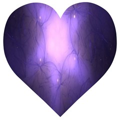 Violet Spark Wooden Puzzle Heart by Sparkle