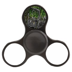 Green Glitter Squre Finger Spinner by Sparkle