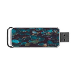 Realeafs Pattern Portable Usb Flash (one Side) by Sparkle