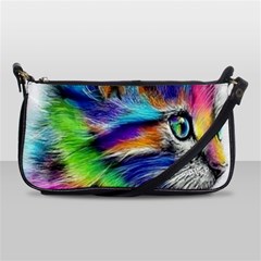 Rainbowcat Shoulder Clutch Bag by Sparkle