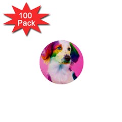 Rainbowdog 1  Mini Buttons (100 Pack)  by Sparkle