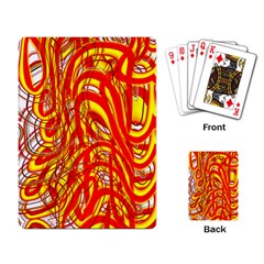 Fire On The Sun Playing Cards Single Design (rectangle) by ScottFreeArt