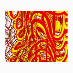 Fire On The Sun Small Glasses Cloth (2 Sides) by ScottFreeArt