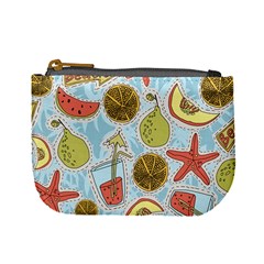 Tropical Pattern Mini Coin Purse by GretaBerlin