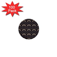 Moth Pattern 1  Mini Buttons (100 Pack)  by GretaBerlin