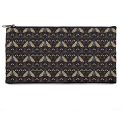 Moth Pattern Pencil Case by GretaBerlin