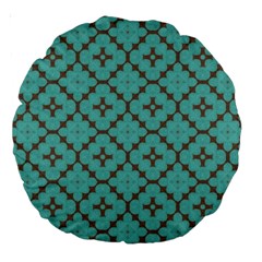 Tiles Large 18  Premium Round Cushions by Sobalvarro