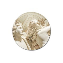 Apollo And Daphne Bernini Masterpiece, Italy Magnet 3  (round) by dflcprintsclothing