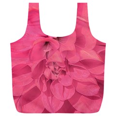 Beauty Pink Rose Detail Photo Full Print Recycle Bag (xxl) by dflcprintsclothing