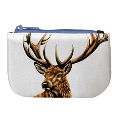 Stag Large Coin Purse by ArtByThree