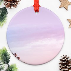 Seascape Sunset Ornament (round) by goljakoff