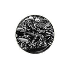 Motorcycle Riders At Highway Hat Clip Ball Marker (10 Pack) by dflcprintsclothing