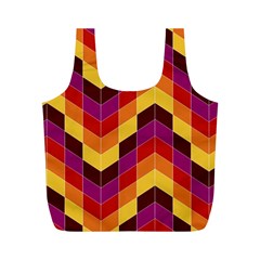 Geometric  Full Print Recycle Bag (m) by Sobalvarro