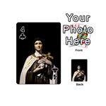 Virgin Mary Sculpture Dark Scene Playing Cards 54 Designs (Mini) Front - Club4