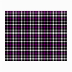 Asexual Pride Checkered Plaid Small Glasses Cloth by VernenInk