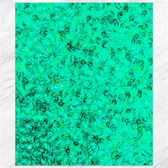 Aqua Marine Glittery Sequins Canvas 20  X 24  by essentialimage