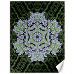 Calm In The Flower Forest Of Tranquility Ornate Mandala Canvas 36  x 48  35.26 x46.15  Canvas - 1