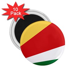 Seychelles Flag 2 25  Magnets (10 Pack)  by FlagGallery