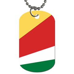 Seychelles Flag Dog Tag (two Sides) by FlagGallery