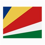 Seychelles flag Small Glasses Cloth (2 Sides) Front