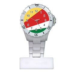 Seychelles Flag Plastic Nurses Watch by FlagGallery