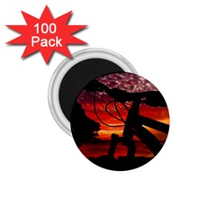 Mountain Bike Parked At Waterfront Park003 1 75  Magnets (100 Pack)  by dflcprintsclothing