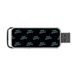 Just Beauty Words Motif Print Pattern Portable Usb Flash (two Sides) by dflcprintsclothing