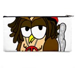  Rainbow Stoner Owl Pencil Case Back