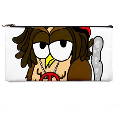  Rainbow Stoner Owl Pencil Case by IIPhotographyAndDesigns