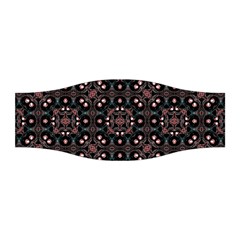 Dark Seamless Gemoetric Print Mosaic Stretchable Headband by dflcprintsclothing