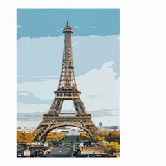 The Eiffel Tower  Small Garden Flag (two Sides) by ArtsyWishy