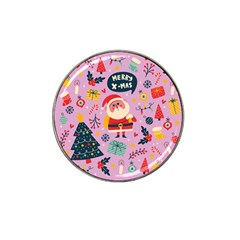 Merry Exmas Merry Exmas Hat Clip Ball Marker (10 Pack) by designsbymallika