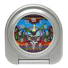 Grateful Dead Wallpapers Travel Alarm Clock by Sapixe