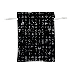 Alchemical Symbols - Collected Inverted Lightweight Drawstring Pouch (m) by WetdryvacsLair