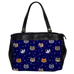 Multi Kitty Oversize Office Handbag by CleverGoods