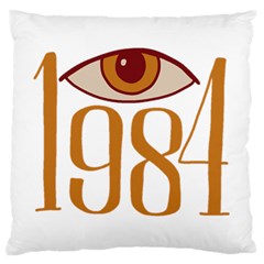 Orwell Large Cushion Case (two Sides) by Valentinaart