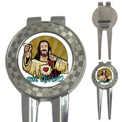 Buddy Christ 3-in-1 Golf Divots by Valentinaart